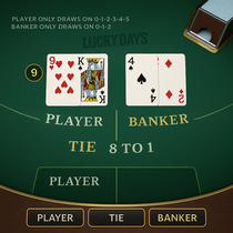 Lucky Days - Baccarat Table Game - Play Online