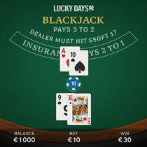Lucky Days - Blackjack Table Game - Play Online